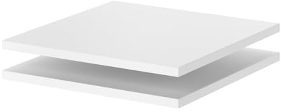 Vicco Einlegeboden Claus, Weiß, 2er Set