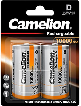 Camelion Akku Mono D NI-MH 1,2V / 10000mAh 2er Blister