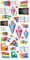 Creapop Sticker Softysticker * Schule II - Einschulung - Schulbeginn * Aufkleber