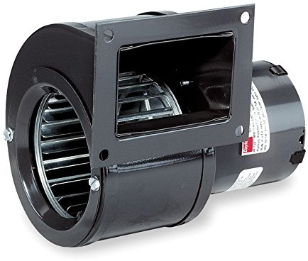 DAYTON 1TDP7 PSC Soplador, ventilador de corriente, 115 voltios, 146 CFM, ventilador de horno de madera para exteriores