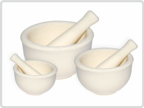 Porzellan-Mörser Porzellanmörser 7cm mit Stössel