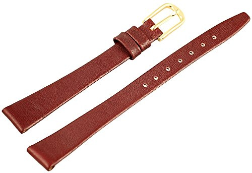Leder Uhrenarmband Uhrenband Uhrband Ersatzband Armband rot 813950000012 Stegbreite 12 mm