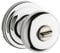 Kwikset Hancock 97300-866 Bouton de baignoire en nickel antique