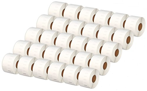 Printing Saver 30x 99012 36 x 89 mm Adressetiketten (260 Stück/Rolle) kompatibel für LabelWriter 310 320 330 4XL 400 450 Turbo/Twin Turbo/Duo & Seiko SLP Etikettendrucker