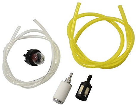 MagiDeal Set de Tuyau d’Essence Filtre Pompe d’Amorçage Ampoule Tronçonneuse Souffleur Tondeuse Remplace pour Mcculloch Echo