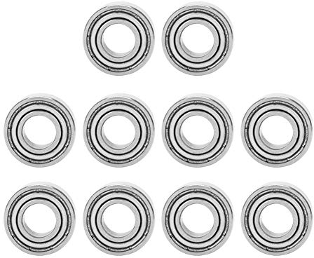 10Pcs 686ZZ Kugellager Hochgeschwindigkeits-Einzelsäule-Rillenkugellager Kugellager 6x 13x 5mm