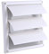 MAGT Air Vent Grille, 20 * 20cm Plastic Air Vent Grille Cover 3 Flaps Wall Duct Ventilation Grill With Net