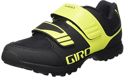 Giro Berm Trekking Fahrrad Schuhe grau/schwarz/gelb 2021: Größe: 49