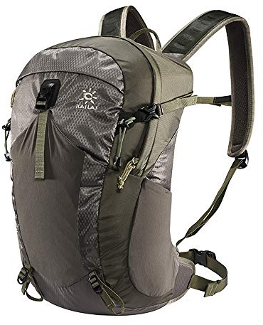 KAILAS 20L/26L Wandern Tagesrucksack Ultraleicht Leichter Rucksack Wasserdicht Camping Rucksack für Outdoor Sport (26L, Braun)