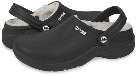 Lakeland Active Men's Fleece-Lined Dockray Clogs - Black - 10