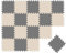 LittleTom 18 Teile Spielmatte Baby Puzzlematte ab Null - 30 x 30 cm Krabbelmatte Bodenmatte Kinder - Puzzle Teppich Kinderzimmer Matte - Outdoor Bodenschutzmatte Spielteppich Eva Schaumstoff Isomatte