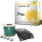HRobotic Accessoires Installations Kit, Verlege Set für alle Greenworks Optimow (100m Draht, 200x Rasennägel, 4X Verbinder)