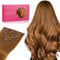 WENNALIFE Clip in Extensions Echthaar, 45cm 18 Zoll 120g 7pcs Auburn Ginger Hair Extensions Remy Clip in Echthaar Verlängerung Natürliche Echthaar Extensions