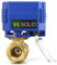 U.S. Solid Motorisierter Kugelhahn - G3/4 Messing-Elektrischer Kugelhahn, Standardport, 9-24V AC/DC und 3-Draht-1-Wege-Positive-Break-Setup