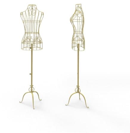 Schneiderpuppe Erwachsene Frau Verstellbare Schneiderbüste Schaufensterpuppe Maßgeschneidert Einstellbar Brautkleider Mannequin-Bügel Bügeln Schaufensterpuppe Gestell Fotografie Weiblich Ganzkörper (