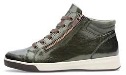 ara Damen Schnürer Sneaker, Forest, 41 EU