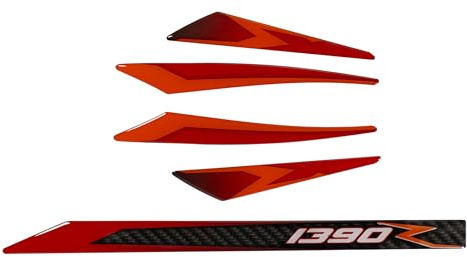 Tankpad Grafikkit kompatibel für KTM 1390 Super Duke R 3D Dekor Aufkleber X551108VA