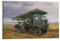 WWII Militärfahrzeug-Poster BM-13-16 auf WOT 8 Chassis, sowjetisches MLRS-Poster, dekorative Malerei, Leinwand, Wandposter und Kunstdruck, moderne Familienschlafzimmer-Dekoration, Poster, 30 x 45 cm