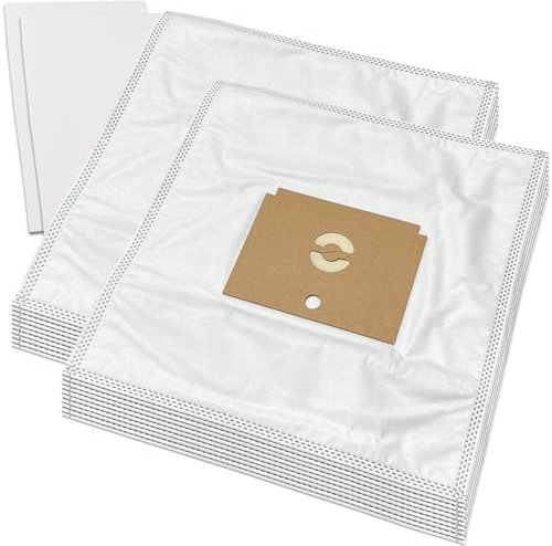 PakTrade 20 Premium Sacs d'aspirateur Convient pour Rowenta Dymbo, Dymbo Confort, Dymbo Integral, Dymbo Plus, Dymbo RS 005-099 - 20 pièces, avec filtres, Microfibre, Accessoires
