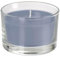 12x Duni Kerzenglas 6 x Ø 8,5 cm 18 Std. Paraffin-Mischung mit Kerzenhalter aus Glas