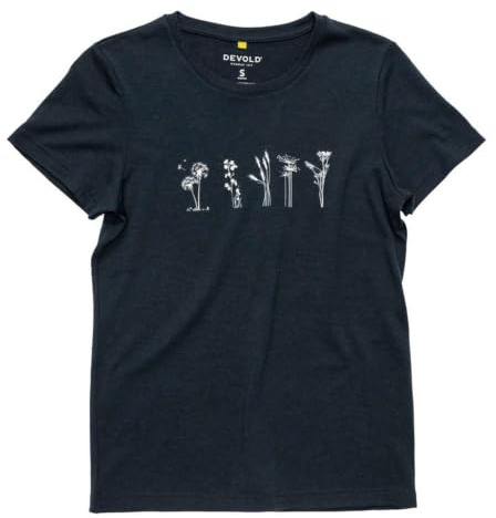 Devold Classic Flowers Tee Wmn