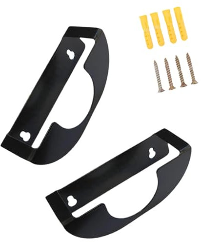 2 Pièces Rustproofroping Angled Murder En Fer Rack Stockage Vertical Pour Les Accessoires D'outils Électriques Organisateurs