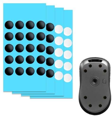 PYEUIFT 4 Stück Mouse Skates für G Pro Wireless G Pro X Superlight – PTFE Mausfüße für Glass Mousepad und Wallhack Gaming Mouse Pad, reibungsarmes Gleiten und präzise Kontrolle beim Spielen