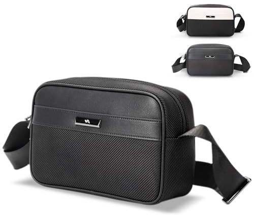 W.ARCHIBAL Unisex – Wasserabweisend – Hochwertige Umhängetasche – Crossbody Bag – Sling bag – Elegant – Leicht und Alltagstauglich – Geschenk für Damen & Herren