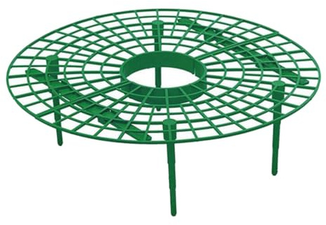 YOSADIER Soporte Plantas 2 para Trepadoras Plástico Piezas Verde | Fresas y Plantas, Uso Doméstico o Público, Práctico y Fácil de Usar, Mantiene los Frutos Lejos del Suelo