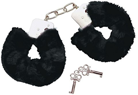 Bad Kitty Handcuffs black mit Plüsch