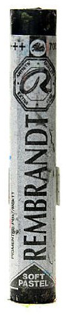 Rembrandt Soft Round Pastels Black 700.5 Each