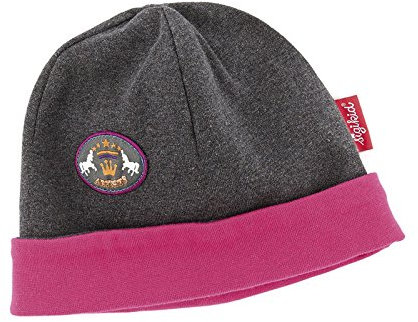 Sigikid 146419 Wendemütze grau rosa, Mini (46/48)