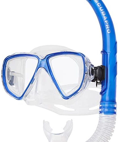 Scubapro Maskenset Currents Adult - Blau