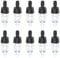 Pawfly Clapets Anti-Retour Unidirectionnels pour Aquarium – Lot de 10 Pièces, Accessoires pour Pompe à Air (Noir)