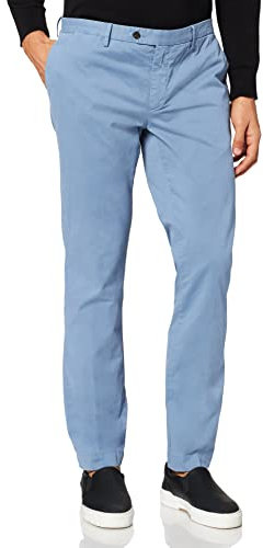 Hackett London Herren Hose Kensington Slim Chino, Blau (Dusty Azure 5Ip), W33/L32