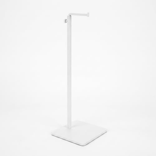 B&NN Adjustable Metal Handbag Rack Tabletop Handbag Purse Display Stand Single Hook Bag Stand Holder (White)