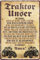 WOGEKA ART Retro Blechschild - Traktor Unser Gebet - witziger Spruch als Geschenk-Idee zum Geburtstag Weihnachten zur Dekoration 20x30 cm Vintage-Design aus Metall 699