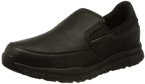 Skechers Nampa Annod, Slip on Mujer, Black, 38 EU