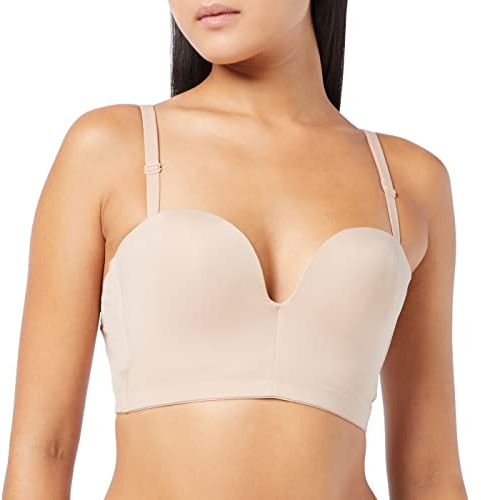 Wonderbra Femme Wonderbra Backless Bra Soutien gorge dos nu, Skin, 90B EU