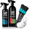Auto Finesse Engine Bay Cleaning Kit | Complete Engine Detailing Kit with Degreaser, Dressing & Brushes | UK Made