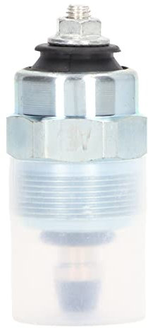 Fdit Elettrovalvola di Arresto Rotativa, 12V 1A Accessorio Generatore Pompa di Iniezione del Carburante Elettrovalvola della Pompa del Carburante per New Holland 3830 4030 4230