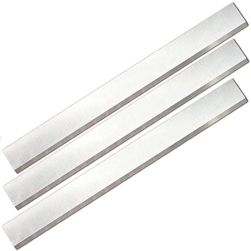 Dinbandhu Shop 3pcs 10 Inches Industrial Planer And Jointer Blades Knives Replacement For All 10 Thickness Planer