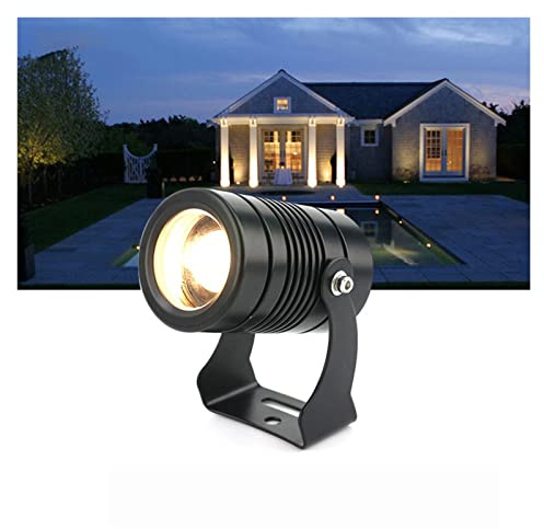 LGJEGD BDSHL LED COB Garten Rasen Lampe, 3w 5w 10w Outdoor LED Spike Light IP67 Wasserdicht Pfad Scheinwerfer Bestrahlungsabstand 10-30m (Color : Red Light, Size : 10w-24v)