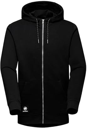 Mammut Men's Ml Hooded Men Midlayer Jacket, Black, XL