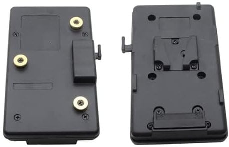 LSYRIA V Mount to Gold Mount Battery Adapter Plate Converter V Lock Compatible with Anton-Bauer Sony HDV DSLR Rig Panasonic ARRI RED JVC Video (A-GP-S)