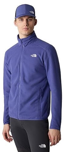 THE NORTH FACE - Giacca in Pile con Zip Integrale da Uomo Resolve - Cave Blue - S