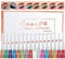 RoseFlower 16 Farben flüssiger Glitter Eyeliner, festival accessoires, metallischer flüssiger eyeliner metallic, lang anhaltender wasserfester Schimmer glitzernder Eyeliner