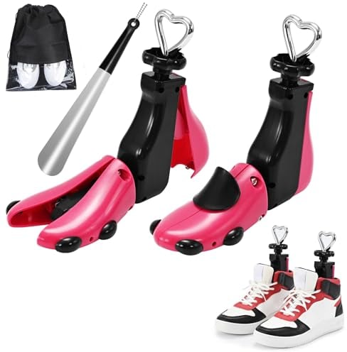 JJDPARTS Unisex Shoe & Boot Stretcher - Adjustable for Wide Feet, 2 Pack (Women's 6-11, Men's 5-9.5)