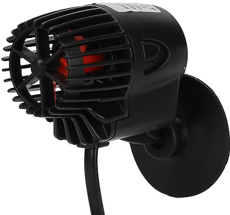 Aquarium Wave Maker Pump, 360° Adjustable Aquarium Propeller Wavemaker Aquarium Circulation Pump for Fish Tanks UK Plug (ZY-100M)