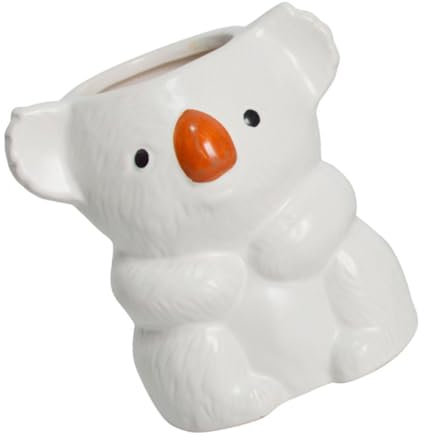Milisten Pot De Fleurs Koala Unique en Céramique pour Décoration Intérieure Et Contenant De Plantes